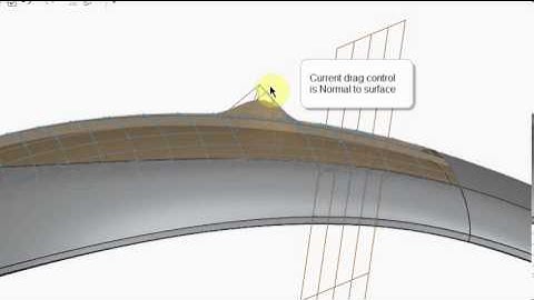 Style Surface Edit : PTC Creo