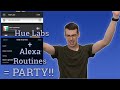 Running Hue Lab Formulas (Or Scenes) via Alexa Routines