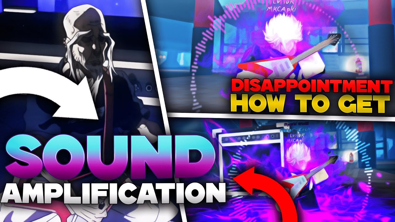 Sound Jutsu Jujutsu legacy | SOUND AMPLIFICATION 1% (Showcase + GUIDE) # ...
