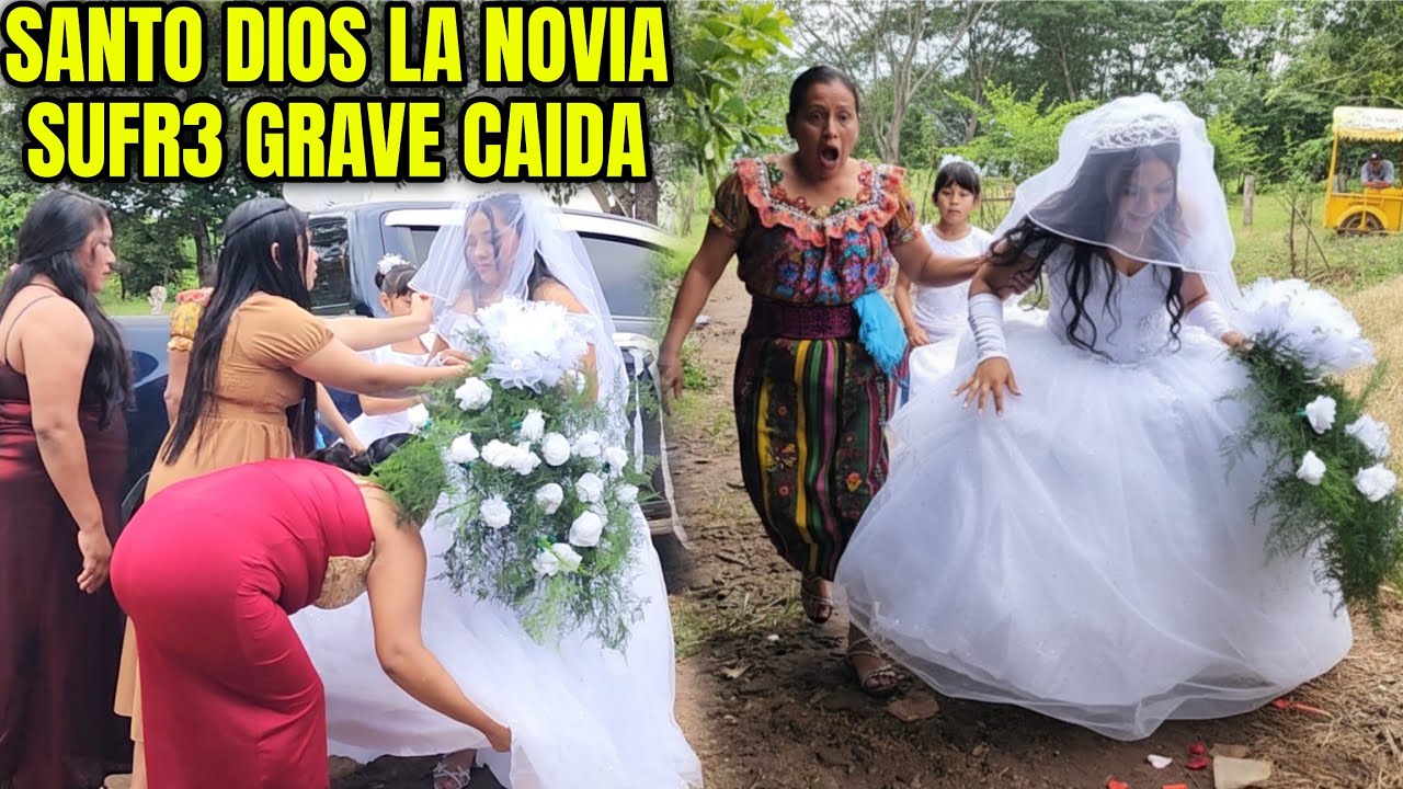 La NOVIA Se CAYÓ En Plena Entrada😱 Pasó Gran Vergüenza Frente A Todos Sus Invitados😭