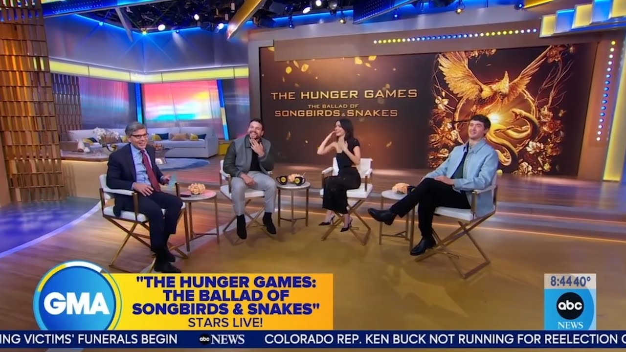 The Ballad of Songbirds & Snakes Cast on Good Morning America FULL INTERVIEW