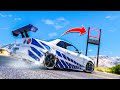 INSANE GTA 5 DRIFT STUNTS! (FiveM Stunts & Fails)