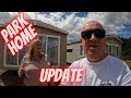 park home / moving update #livingthedream #parkhome #caravanlife #retirementplanning