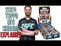 Everything you need to know about topps 2024 ufc chrome  topps ufc chrome explained  hobby box rip