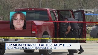 Woman charged after child dies after being run over, Baton Rouge police say