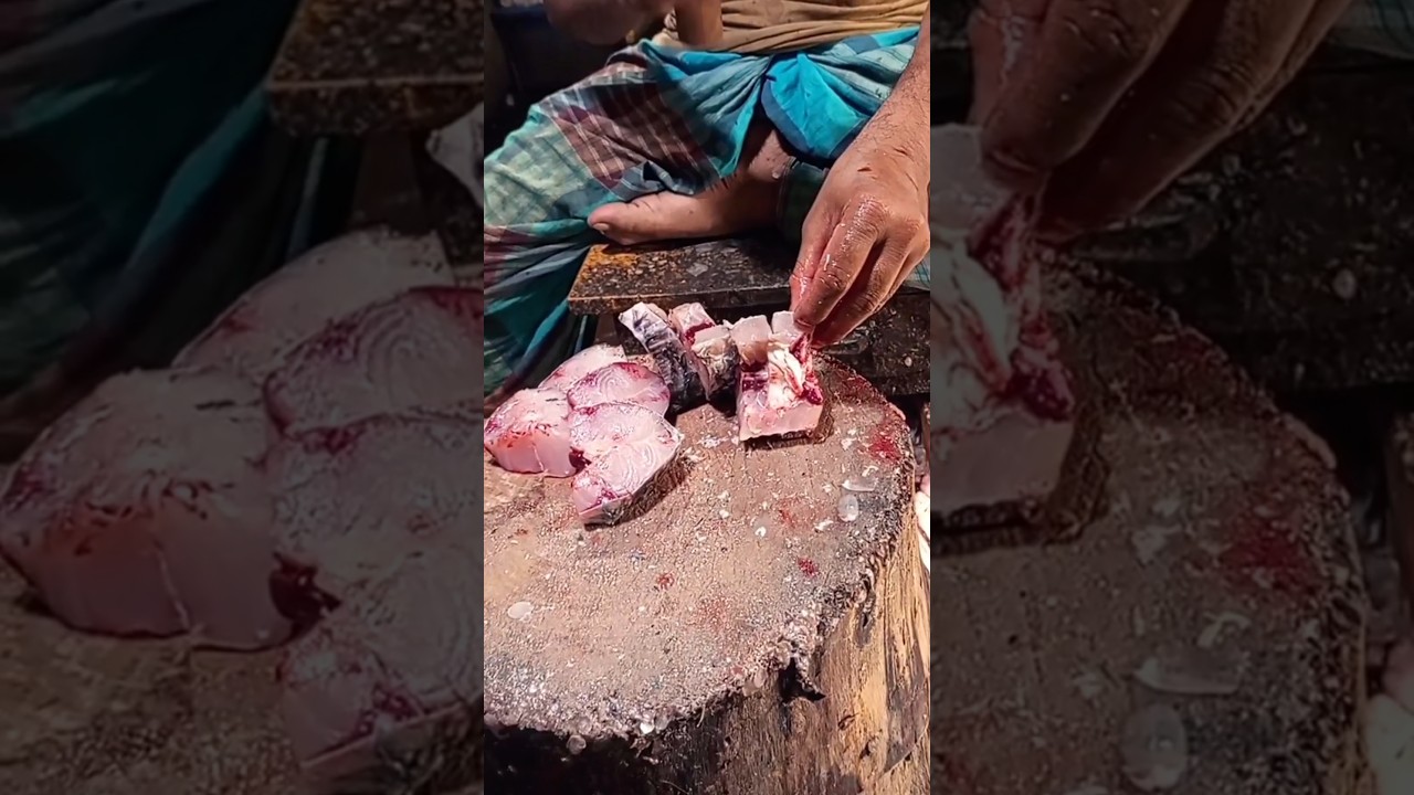 Rohu Fish Cutting Like a Pro! Traditional Filleting & Cleaning 