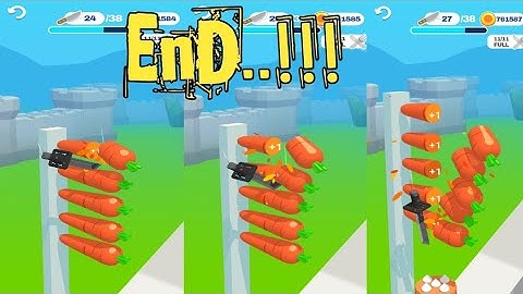 Slice it all game play Max level game play relaxing satisfying slice it all gaming #sliceitall #game