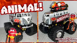 Animal Custom 125 Scale Monster Truckvan Model Animal From The Muppets