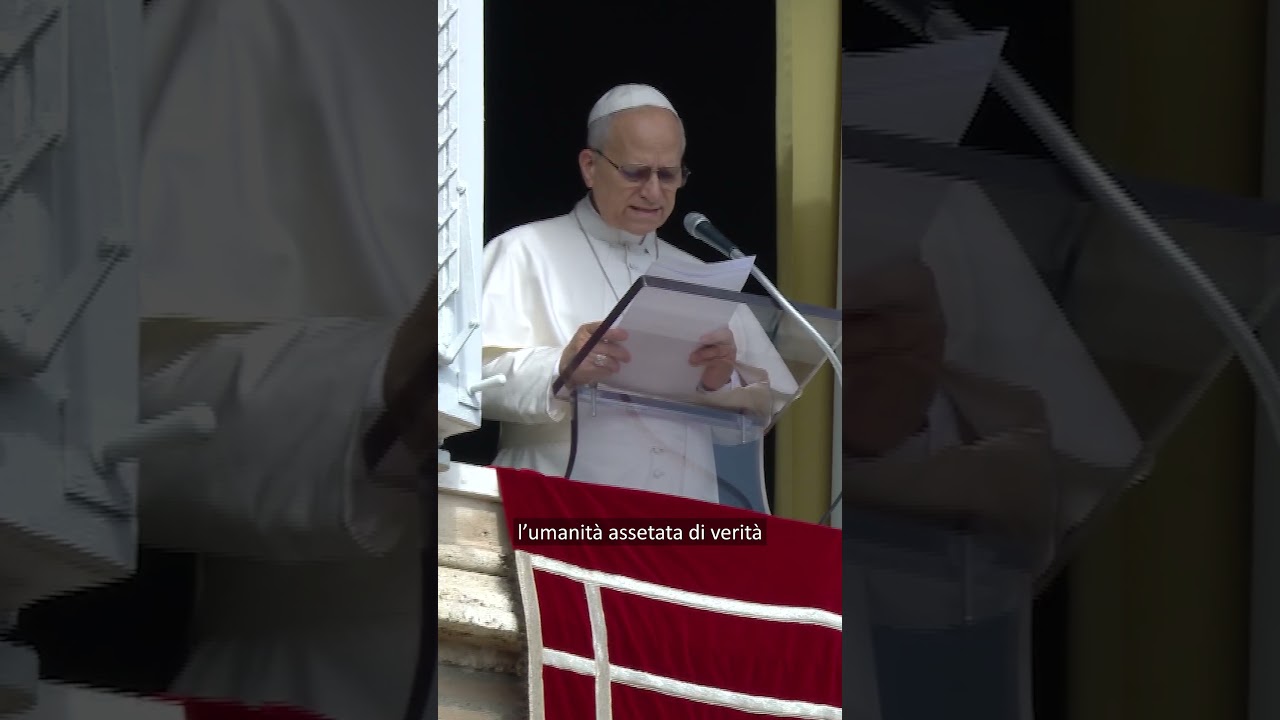 #papaleonexiv Servire l’umanità assetata di verità e giustizia #shorts