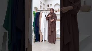 Şallı Namaz Elbisesi 3857 #tesettür #namaz #umre #hijab
