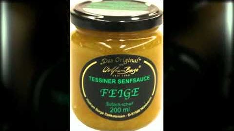 Wolfram Berge Tessiner Senfsauce Feige 200ml