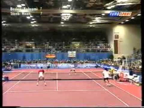 Boris Becker, Mansur Bahrami vs. Carl-Uwe Steeb, Y...