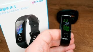 Распаковка Honor Band 5 - первое знакомство с умным браслетом