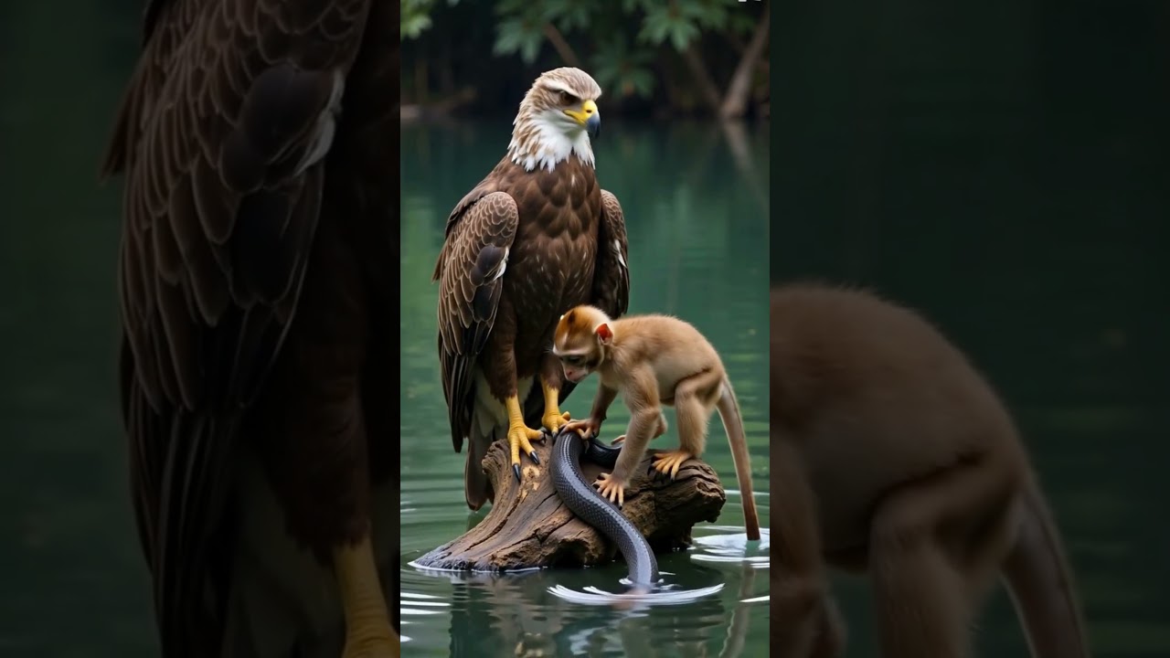 You’ve Never Seen a Jungle Moment Like This — Tension on the Water! 