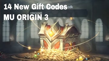 MU ORIGIN 3 Global All Redeem Codes | 14 New Gift Codes MU ORIGIN 3 Global - How to Redeem Code