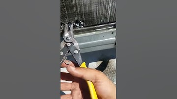 Hvac condenser coil leak check trick