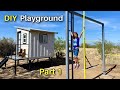 Shipping Container Playhouse gets an Upgrade - DIY Playground Part 1