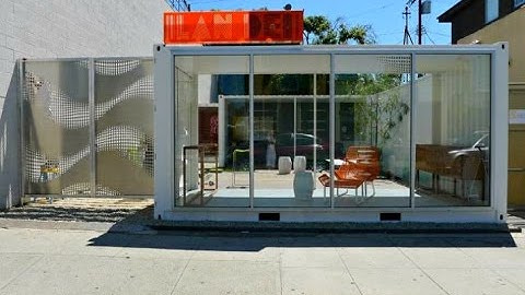 Ilan Dei Studio Opens a Shipping Container Pop-Up Store in Ven...