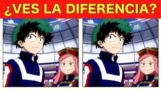 👁 ENCUENTRA la DIFERENCIA - My Hero Academia - ¿Puedes encontrar a tiempo las 10 diferencias?