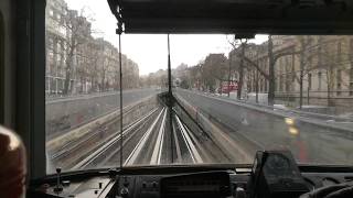 [Metro Cab Ride] Ligne 6 du métro de Paris \/ Charles de Gaulle - Étoile ➡ Nation