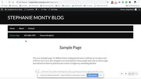 How To Open A WordPress Menu Item In A New Tab 2019