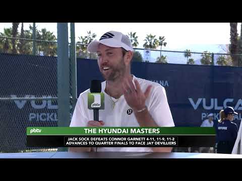 Jack Sock Round of 16 Post-match Interview