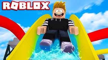 How to Build a Water Slide in Roblox Studio