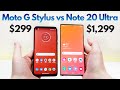 Moto G Stylus vs Samsung Galaxy Note 20 Ultra - Who Will Win?