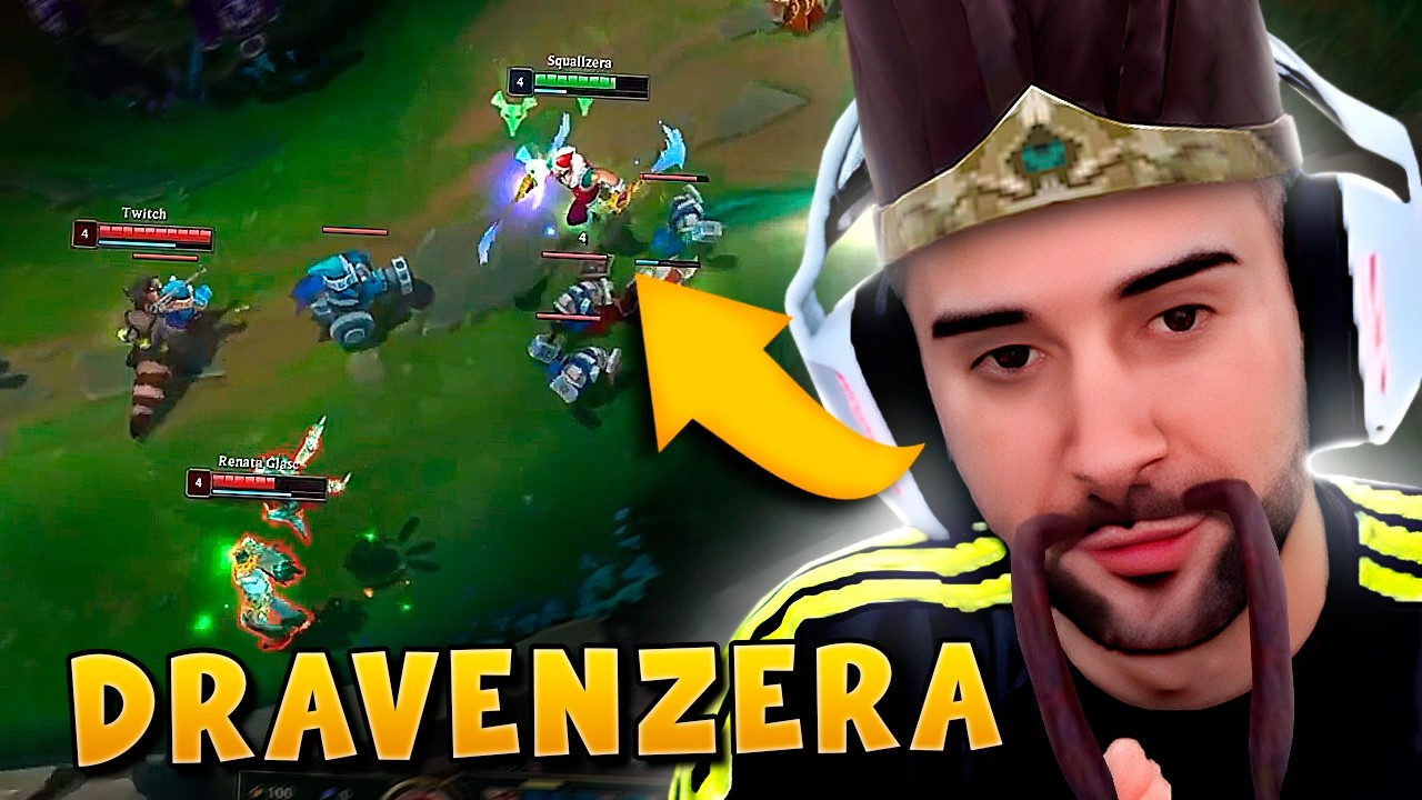 QUASE QUEBREI O TECLADO COM TANTA MECÂNICA – Draven Gameplay