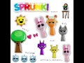【BABY SPRUNK】ぷくぷくシール🩵#スプランキー #シール #oren #sky #pinki #simon