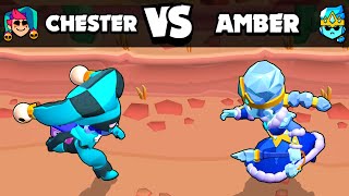 CHESTER vs AMBER | 1 vs 1 | Brawl Stars