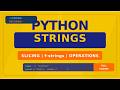 This One Python Skill Will Save You Hours — Strings Explained!