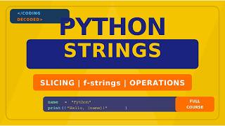 This One Python Skill Will Save You Hours — Strings Explained! Profile