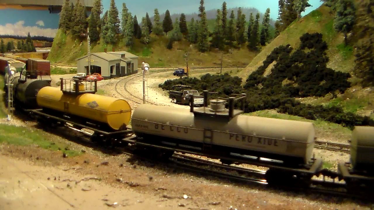 Milwaukee Road Memories in Ho Scale, Plummer Junction Idaho YouTube