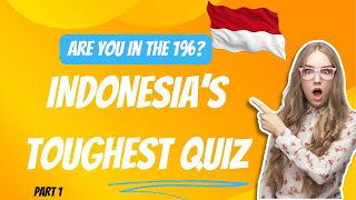Indonesian History Quiz — Only 1% Can Score 10/10! 🇮🇩