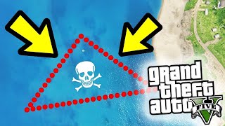 لن تصدق ماذا إكتشفت داخل مثلث برمودا في قراند 5  | GTA 5 bermuda triangle MOD