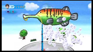 Wii Play Fishing 2 930points はじめてのwii 釣り 2 930点 Youtube