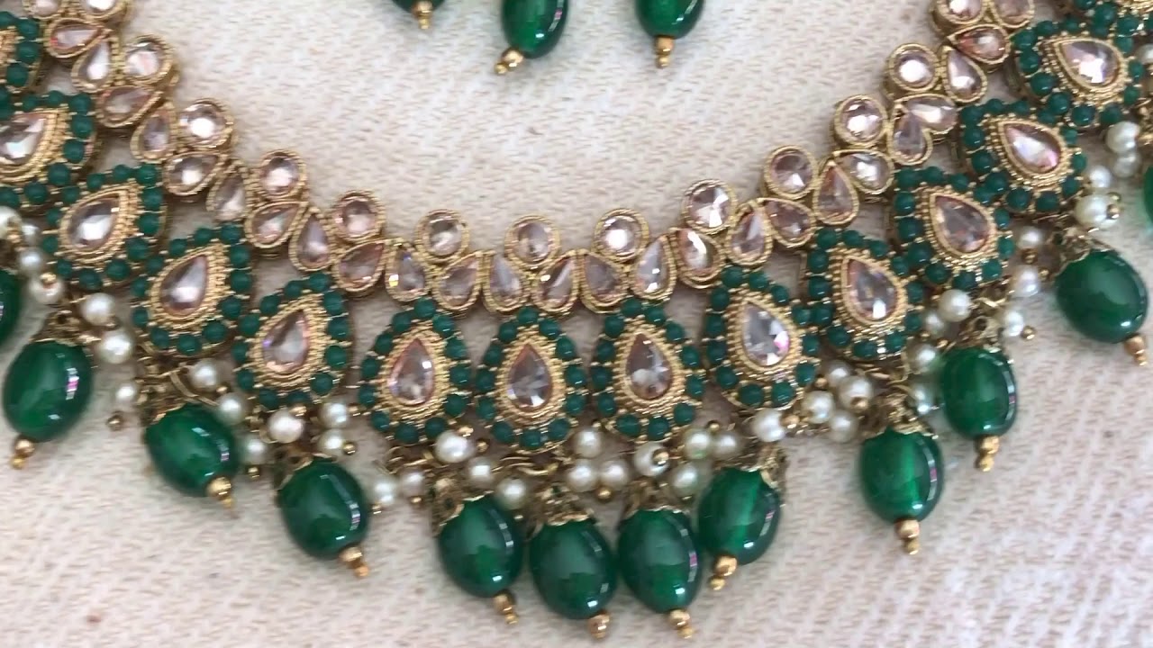 Indian Pearl Necklace - YouTube