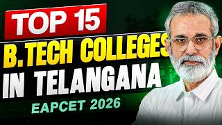 Top 20 Engineering Colleges in Telangana | EAPCET 2026 Counselling Guide | Best Btech Colleges List
