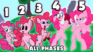 Pinkie Pie ALL PHASES | Friday Night Funkin' VS Pinkie Pie | A Little Sugar Port (FNF Mod)