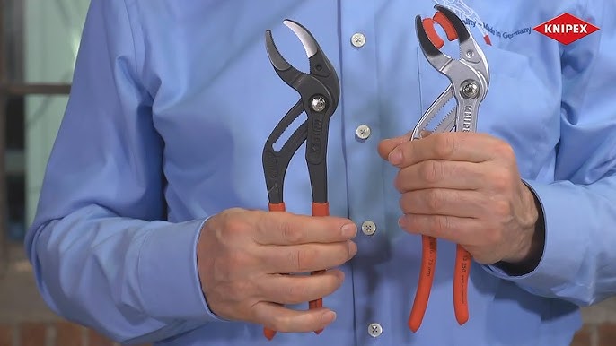 Pipe Gripping Pliers-Replaceable Plastic Jaws