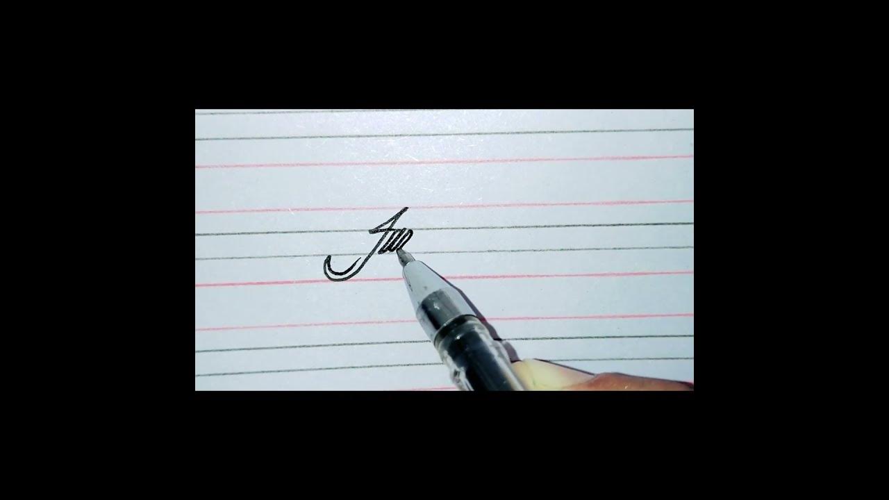 Name of Jaya write ️ in beautiful cursive style.||. Commint your name ...