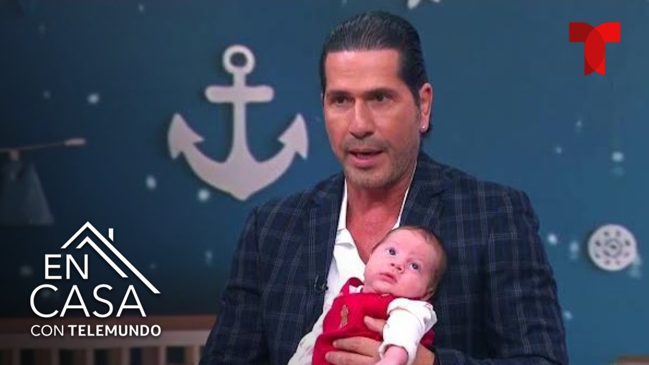 Gregorio Pernía y su familia hablan del nuevo integrante de su familia | En Casa Con Telemundo