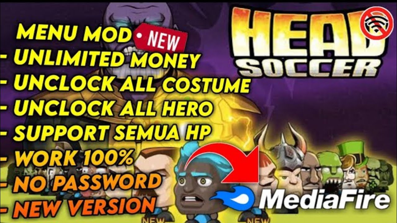Download Head Soccer Mod Apk 2023 Unlimited Point YouTube