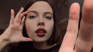 Асмр🤍Отслежу И Поглажу Твое Лицо\\ Тихий Голос!! \\Asmr Tracing & Touching Your Face