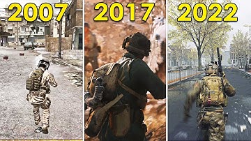 Evolution of Third Person in Call of Duty Games (2007-2022)