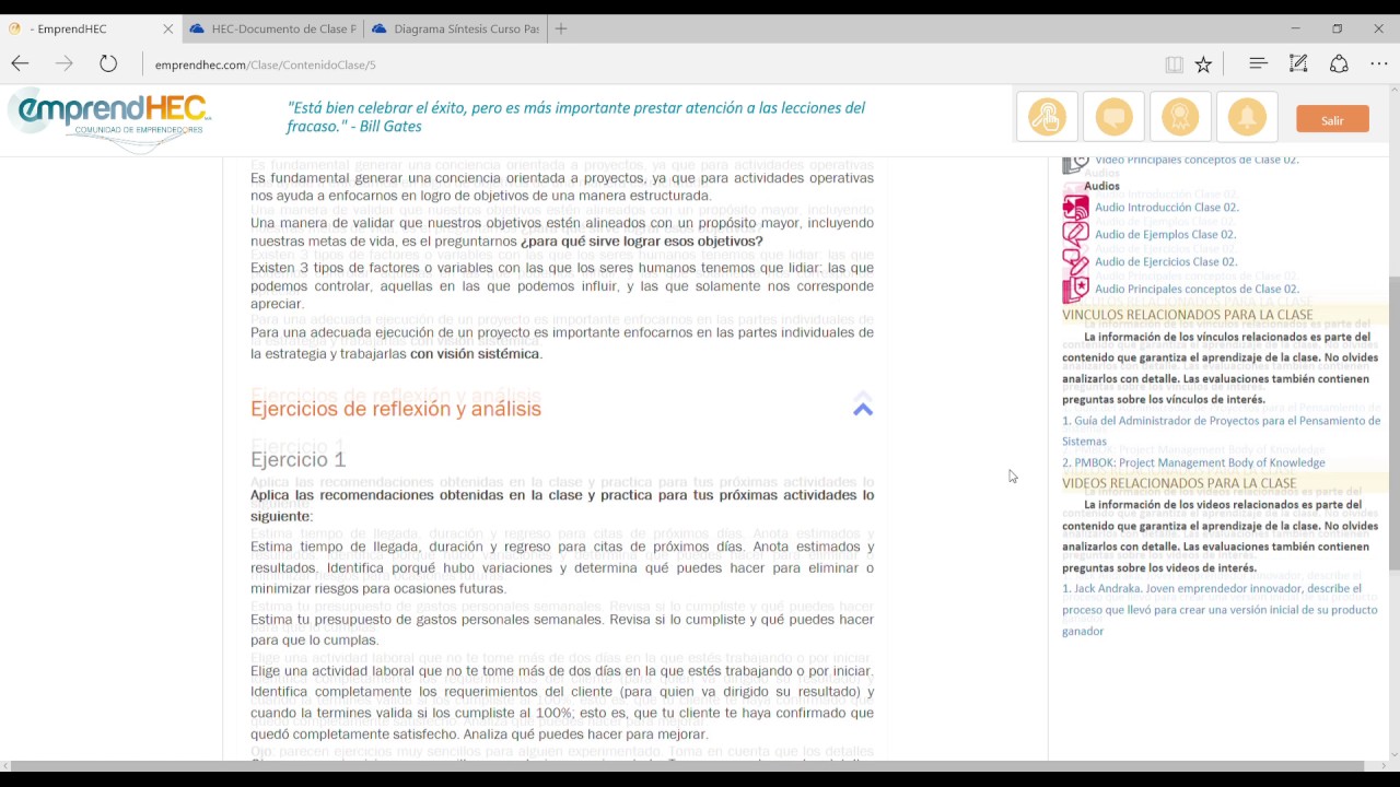 Tutorial: ¿Cómo inicio mi capacitación en EmprendHEC?