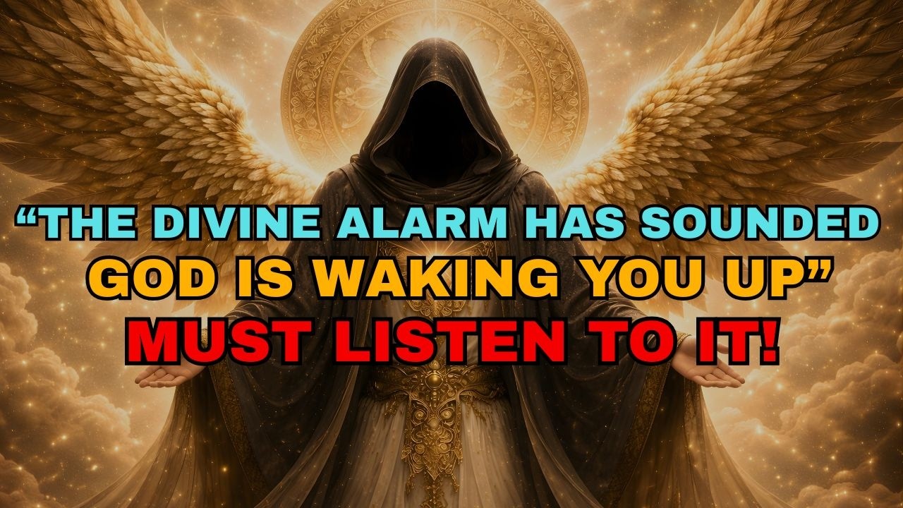Chosen One, The Divine Alarm Has Sounded — God Is Waking You Up at This Exact Moment