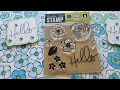 Dollar Tree Clear Stamp Set | Greeting Card | Let's See How It Works!