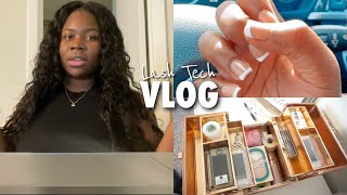 Lash Tech Diaries: Private Labeling Insights & Self-Care Tips - Vlog | Minksbyv